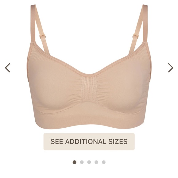 SKIMS Other - SKIMS Seamless Sculpt Bralette-Mica-L-NWT
